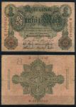 Германия 1910 г. • P# 41 B • 50 марок • регулярный выпуск • F ( кат. - $ 25 )