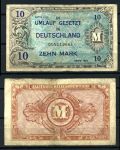 ГЕРМАНИЯ 1944г. P# 194b / 10 РЕЙХСМАРОК АРМЕЙСКИЙ ВАУЧЕР / F-VF