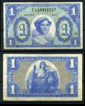 США 1958-1961 гг. • P# M40 • 1 доллар • серия 541 • женщина с фасцией • армейский чек • XF