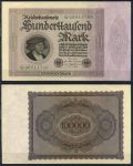 Германия 1923 г. • P# 83a • 100000 марок • регулярный выпуск • UNC пресс