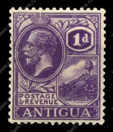 Антигуа 1921-9гг. GB# 64(SC# 44) / 1d. / MH OG VF / Георг V