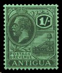 Антигуа 1921-9гг. GB# 76(SC# 53) / 1s. / MH OG VF / Георг V