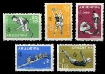 Аргентина 1959 г. • SC# B19-21,CB15-16 • 3-и Панамериканские Игры • полн. серия • MNH OG VF