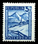 Австрия 1945-1947 гг. • Mi# 738(SC# 455) • 3 g. • Виды страны • Тироль • стандарт • MNH OG VF