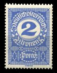 АВСТРИЯ 1920-1гг. SC# J86 / 2k. / СЛУЖЕБНЫЕ / MNH OG VF