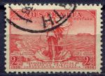 АВСТРАЛИЯ 1936г. GB# 159 / 2d. / USED F-VF / НАУКА