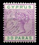 КИПР 1894-6гг. SC# 29 / 30 pa. / USED F-VF / QV