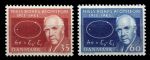 ДАНИЯ 1963г. / SC# 409-10 / НИЛЬС БОР / MNH OG VF(**) / НАУКА