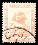 ЕГИПЕТ 1921-2гг. SC# 67 / СФИНКС / USED F-VF / ИСТОРИЯ