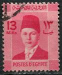 Египет 1937-1944 гг. • SC# 213 • 13 m. • Король Фарук(детский портрет) • стандарт Used F-VF