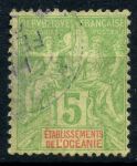 ФР. ПОЛИНЕЗИЯ 1892-1907гг. SC# 5 / 5c. / СТАНДАРТ / USED F-VF