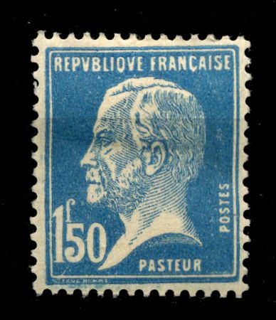 Франция 1923-1926 гг. SC# 196 • 1.50 fr. • Луи Пастер • стандарт • MH OG VF ( кат.- 5$ )