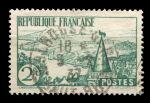 Франция 1935 г. Sc# 299 • 2 fr. • Бретань • вид на реку • Used F-VF