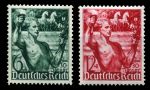 Германия 3-й рейх 1938 г. • Mi# 660-661 • 5-летие провозглашения нацистского превосходства • благотворительный выпуск • MNH OG VF ( кат. - €20 )