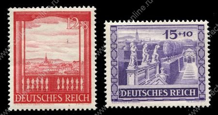Германия 3-й рейх 1941 г. • Mi# 804-5 • Международная выставка в Вене • полн. серия • MNH OG XF ( кат. - €13 )