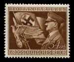 Германия 3-й рейх 1944 г. • Mi# 865(SC# B252) • 54 + 96 pf. • 11-летие прихода Гитлера к власти • благотворительный выпуск • MNH OG VF