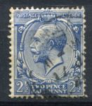 Великобритания 1924-1926 гг. • Gb# 422 • Георг V • 2 ½ d. • стандарт • Used F-VF ( кат.- £3 ) 