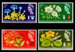 Великобритания 1964 г. Gb# 655-8 • 3 d. - 1s.3d. • Международный ботанический конгресс • MNH OG XF • полн. серия ( кат.- £5 )