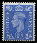 Великобритания 1950-1952 гг. • Gb# 504 • 1 d. • Георг VI • стандарт • MNH OG VF