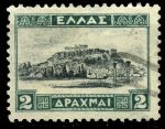 Греция 1927г. SC# 329 / 2d. Акрополь / Used F-VF / архитектура