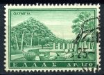 Греция 1961г. SC# 697 / 1.50d. Олимп / Used F-VF / архитектура