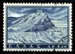 Греция 1961г. SC# 701 / 4.50d. храм Посейдона / Used F-VF / архитектура