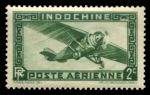 ФРАНЦУЗСКИЙ ИНДОКИТАЙ 1933г. SC# C2 / 2c. АВИАПОЧТА / MNH OG VF / АВАИАЦИЯ САМОЛЕТЫ