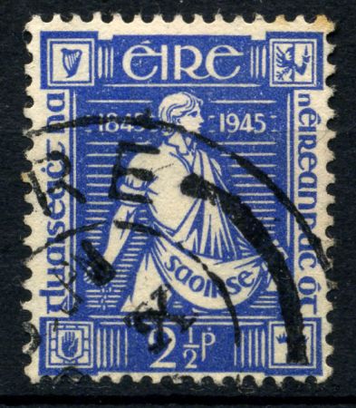 ИРЛАНДИЯ 1945г. SC# 131 / 2 1/2 p. ТОМАС ДЕВИС / USED F-VF