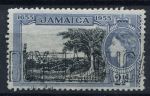 ЯМАЙКА 1955г. GB# 156 / 2 1/2d. ЗАЛИВ / USED F-VF / ВИДЫ