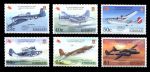 КИРИБАТИ 1997г. SC# 691-6 / САМОЛЕТЫ WW II / MNH OG / АВИАЦИЯ