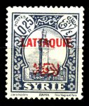 Латакия 1931-1933 гг. • SC# 6 • 25 с. • надпечатка на осн. выпуске марок Сирии • серая • MH OG VF