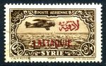 Латакия 1931-1933 гг. • SC# C2 • 50 c. • надпечатка на осн. выпуске марок Сирии • авиапочта • коричн. • Used F-VF