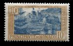 МОНАКО 1924-33гг. SC# 92 / 10 fr. БУХТА МОНАКО / MH OG F-VF / АРХИТЕКТУРА ПАРУСА