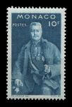 МОНАКО 1947г. SC# 203 / 10 fr. ПРИНЦ ЛУИ II / MNH OG VF