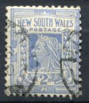 Новый Южный Уэльс 1905-1910 гг. • GB# 335 • 2 d. • осн. выпуск • королева Виктория • Used F-VF