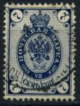 Россия 1889 - 1902 гг. • Сол# 46 • 7 коп. • перф: 14½ • в.з.- горизонт. верже • Used F-VF