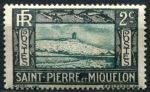 Сен-Пьер и Микелон 1932-1933 гг. • Iv# 137 • 2 c. • осн. выпуск • маяк на утёсе • MNH OG VF