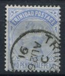 ТРИНИДАД 1883-4гг. SC# 70 / 2 1/2 d. / USED F-VF