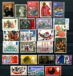 Великобритания • XX век • набор 24 разные марки • коммеморатив • Used VF