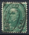 США 1895 г. • SC# 273 • 10 c. • Дэниэл Уэбстер • стандарт • Used F-VF ( кат. - $2.50 )