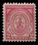 США 1930г. SC# 682 / 2c. 300 ЛЕТ КОЛОНИИ МАССАЧУСЕТ / MNH OG F-VF