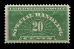 США 1925-1928 гг. • SC# QE3 • 20 c. • спец. доставка пакетов • MNH OG VF ( кат.- $ 8 )