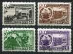 СССР 1950 г. • Сол# 1493-6 • 25 коп. - 1 руб. • 25 лет Туркменской ССР • полн. серия • Used F-VF