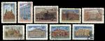 СССР 1950 г. • Сол# 1502-10 • 40 коп.(9) • Музеи Москвы • полн. серия • Used(ФГ) OG VF