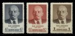 СССР 1958 г. • Сол# 2144-6 • В. И. Ленин • полн. серия • MH OG VF