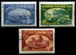 СССР 1958 г. • Сол# 2249-51 • 40 коп.(3) • Первенцы индустрии • полн. серия • Used(ФГ) OG VF