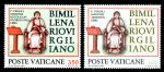 ВАТИКАН 1981г. SC# 685-6 / ВЕРГИЛИЙ / MNH OG VF / РЕЛИГИЯ ИСКУССТВО