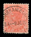 Австралия • Виктория 1905-1911 гг. • Gb# 417 • 1 d. • Королева Виктория • Used F-VF