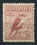 Австралия 1932 г. • Gb# 146 • 6 d. • кукабара • MNH OG VF ( кат. - £25 )