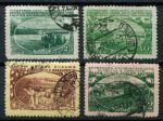 СССР 1951 г. • Сол# 1618-21 • 25 коп. - 2 руб. • Развитие сельского хозяйства • полн. серия • Used F-VF